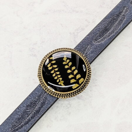 Fern men's bracelet - navy